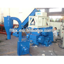 plastic single shaft shredder machine